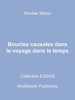 cover image of Boucles causales dans le voyage dans le temps